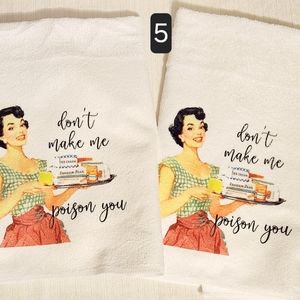 Kitchen towels  - Funny poison